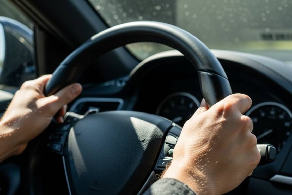 Stylish steering wheel cover providing better grip and comfort while driving